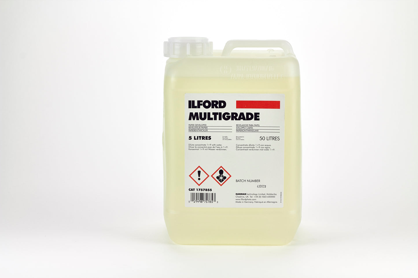 ILFORD PHOTO MULTIGRADE DEV