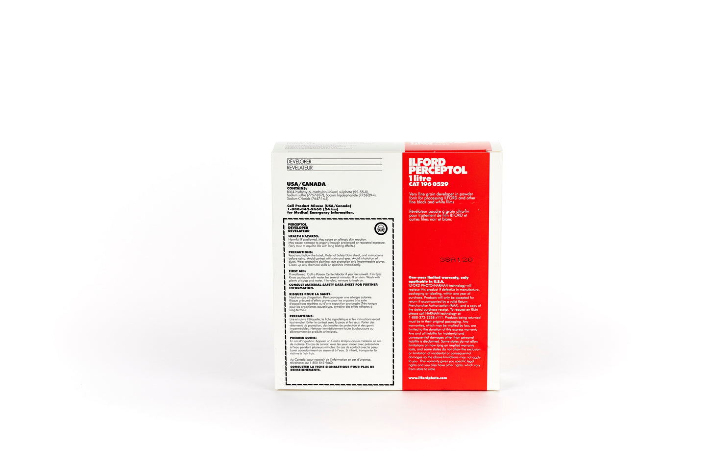 ILFORD PHOTO PERCEPTOL DEV