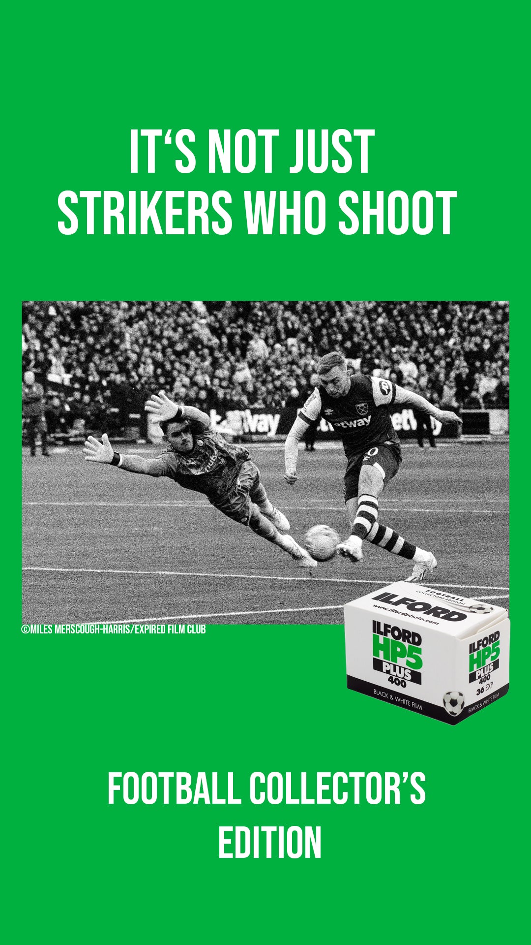 ILFORD PHOTO HP5+ Football Collectors Edition